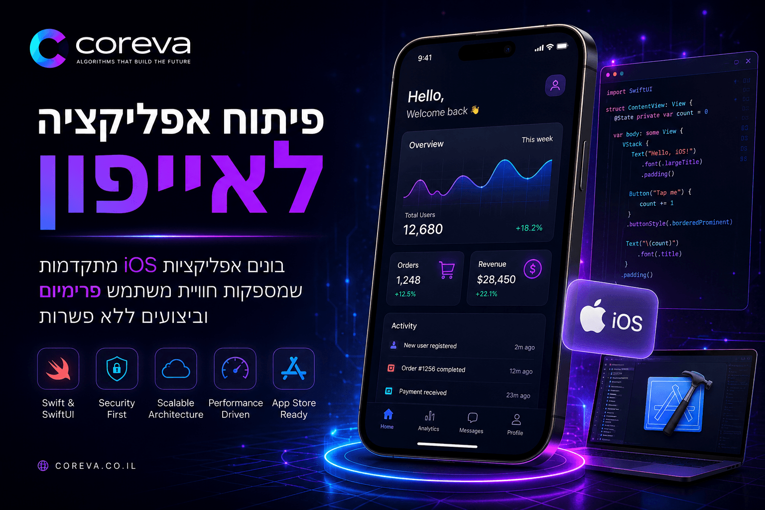פיתוח אפליקציות אייפון